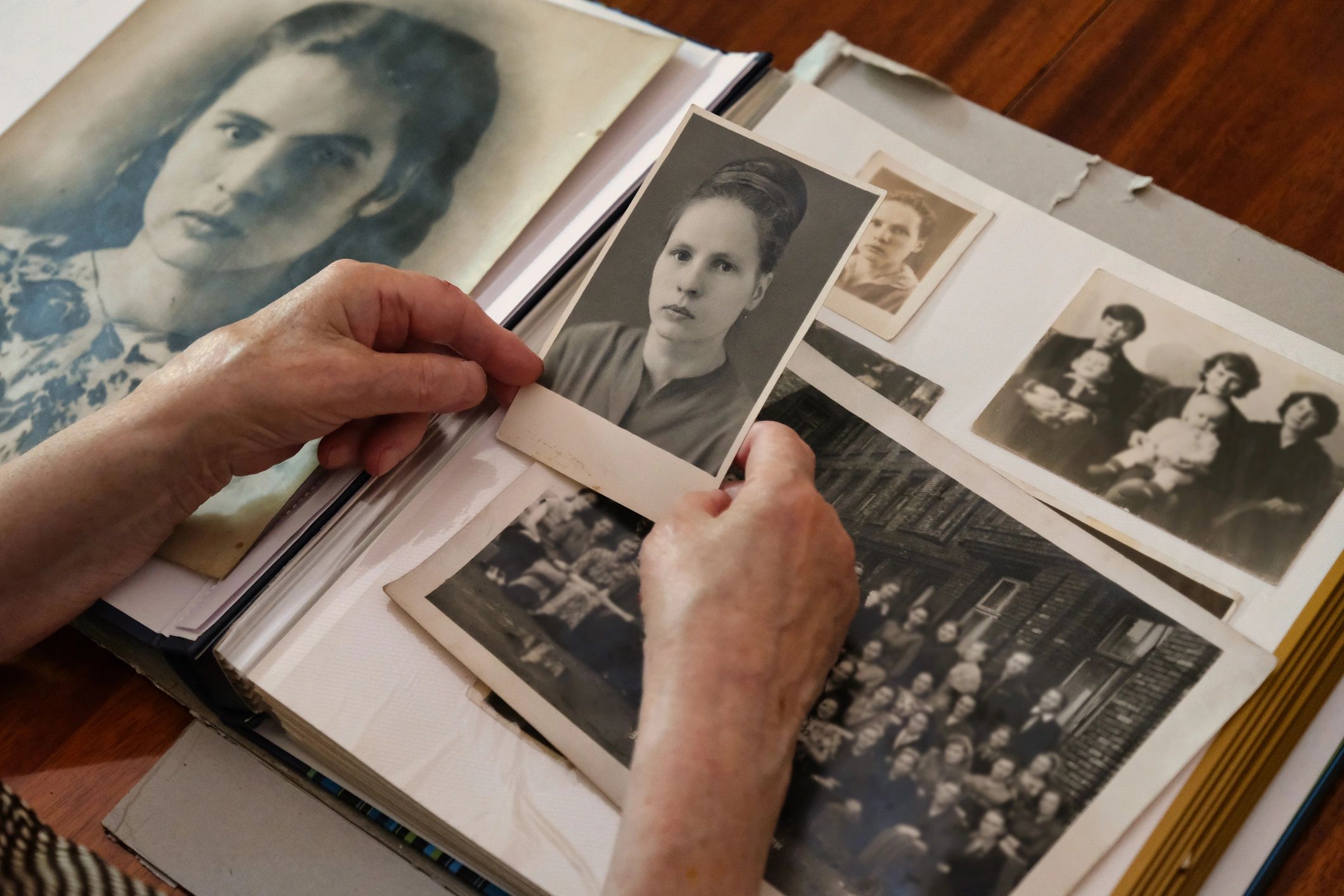 family memories collage