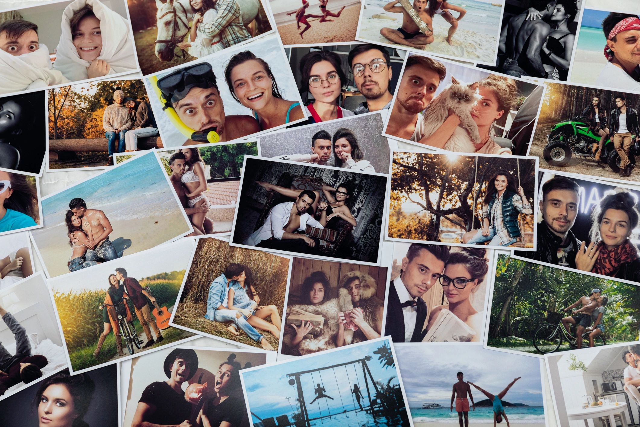 family memories collage